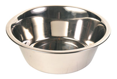 Trink- und Fressnapf Edelstahl TRIXIE Ø20cm 1,8Liter