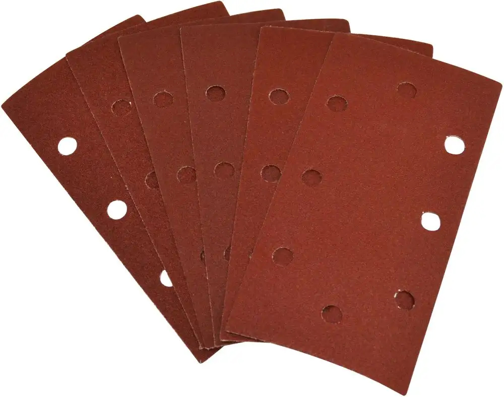 Güde Klett Schleifpapier Set 93x187mm 6-teilig 58158