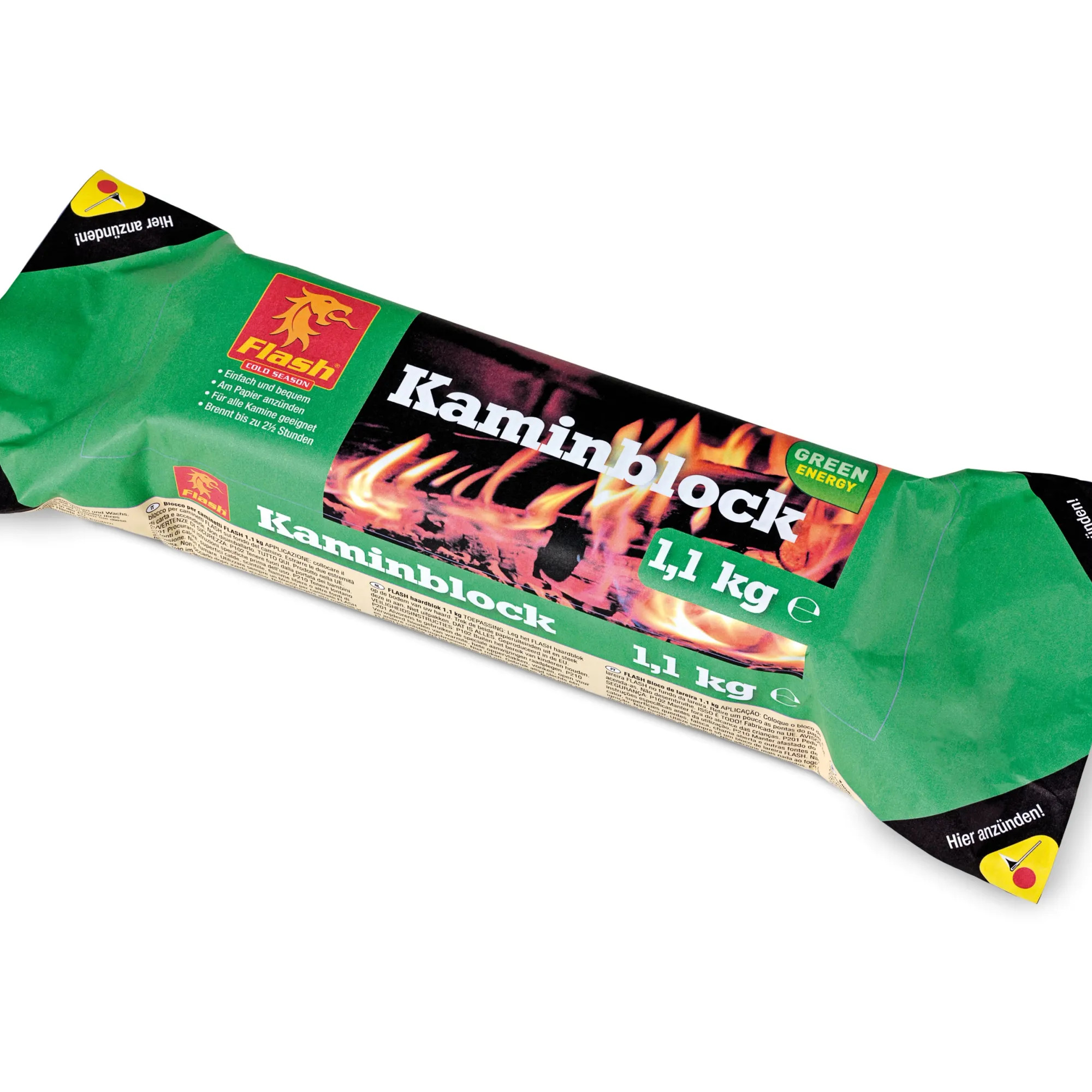 FLASH Kaminblock 1,1 kg