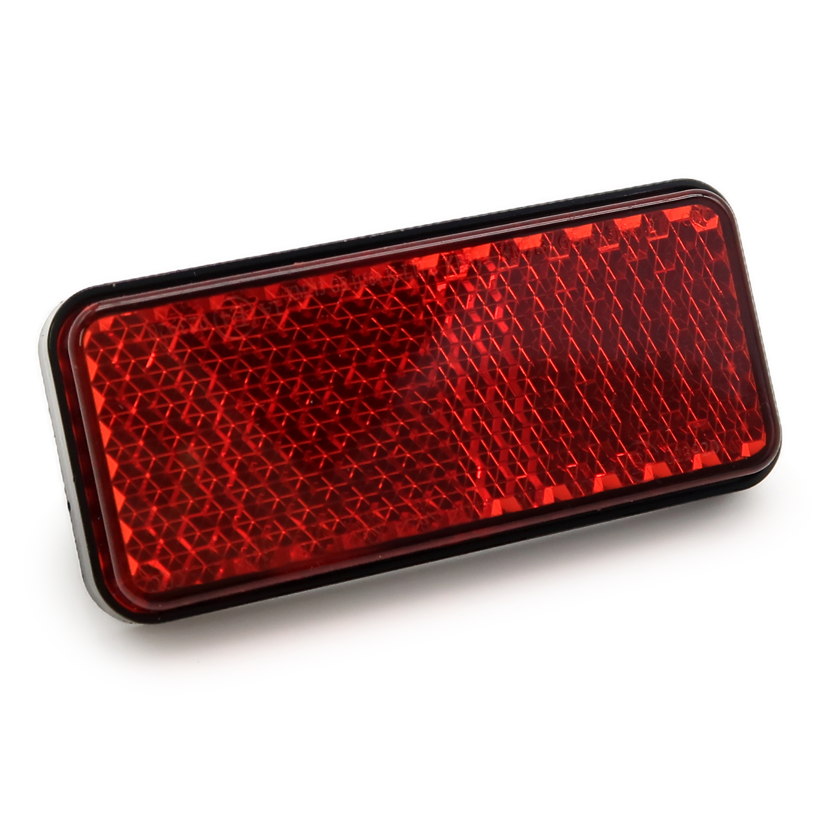 Rolektro Reflektor, viereckig, Rot, hinten, 1 Stück für MX4