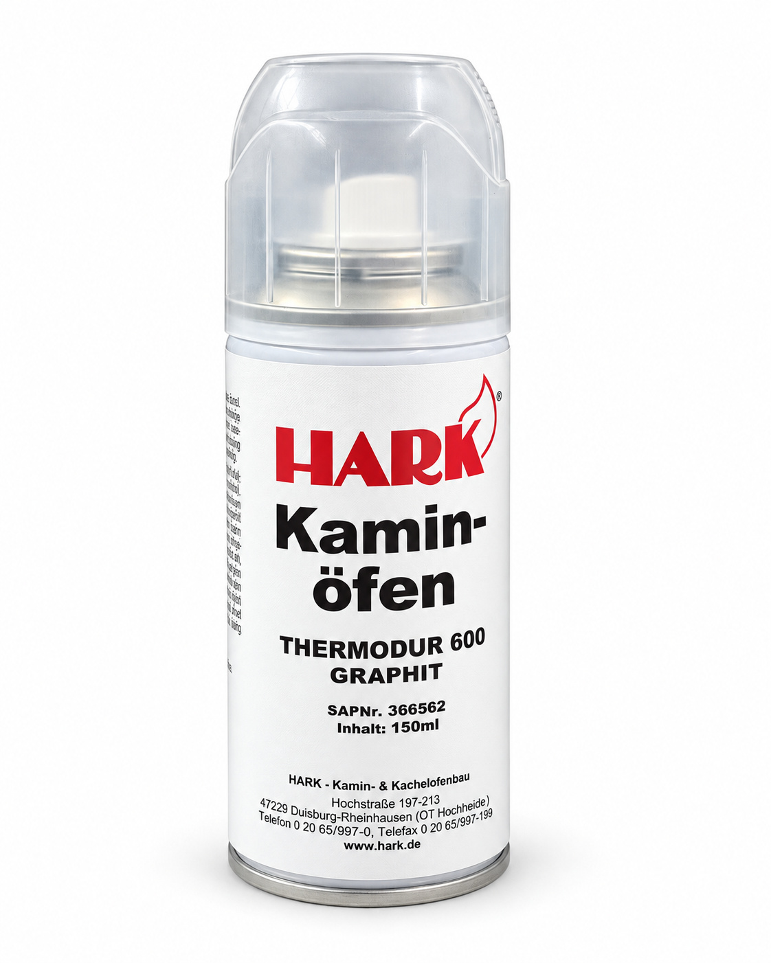 HARK Termodur 600 Ofenlack Graphit 150 ml bis 600 °C