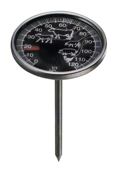 Bratenkern-Thermometer Edelstahl