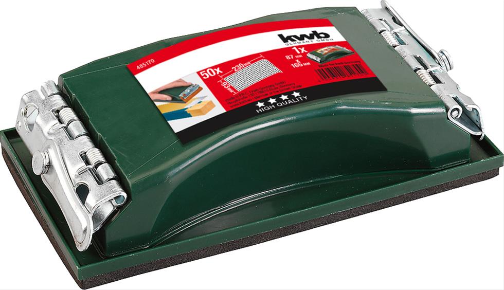 Profi Handschleifer, mit Federklemmung, lose