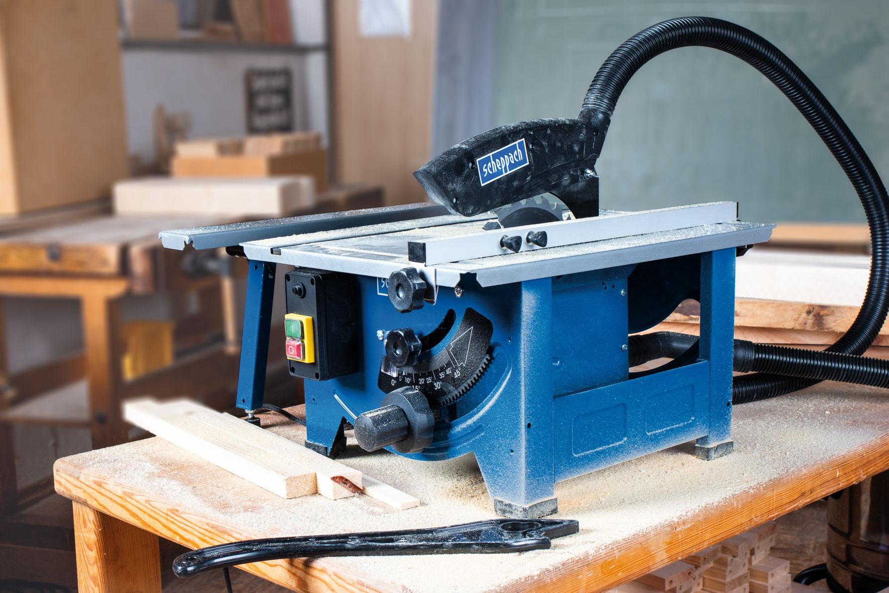 Scheppach Tischkreissäge HS80 230V 1200 W Ø 210mm