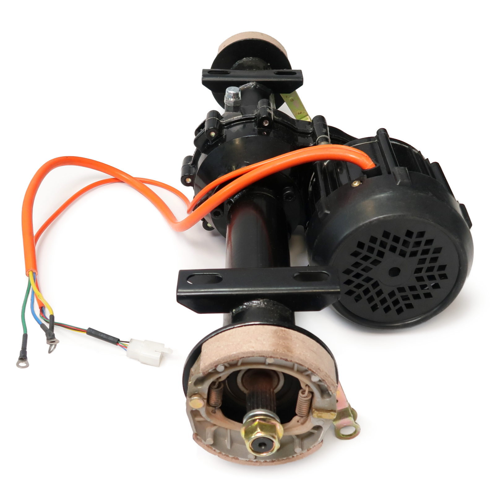 Rolektro Motor, 60V, 1500W mit Getriebe und Achsen für MX3