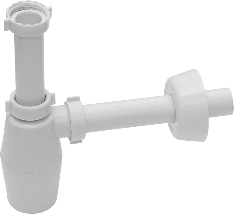 Abflussrohr Garnitur Tassen-GV 1 1/4" Kunststoff     208
