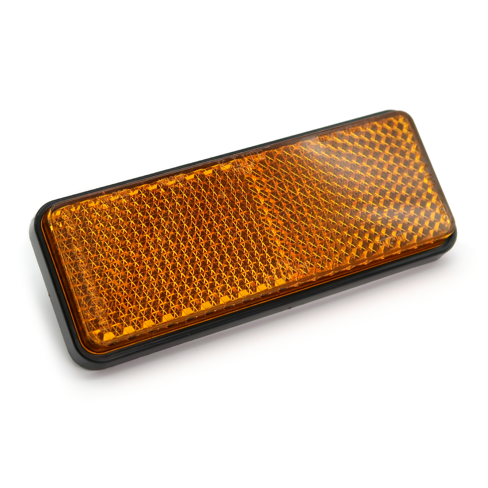 Rolektro Reflektor, viereckig, Orange, vorne, 1 Stück für Hero45/V2/V3