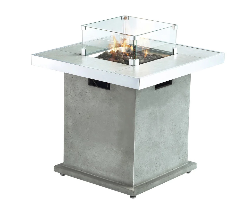 Clifton Tischfuß Comfort - Lounge Table Grey