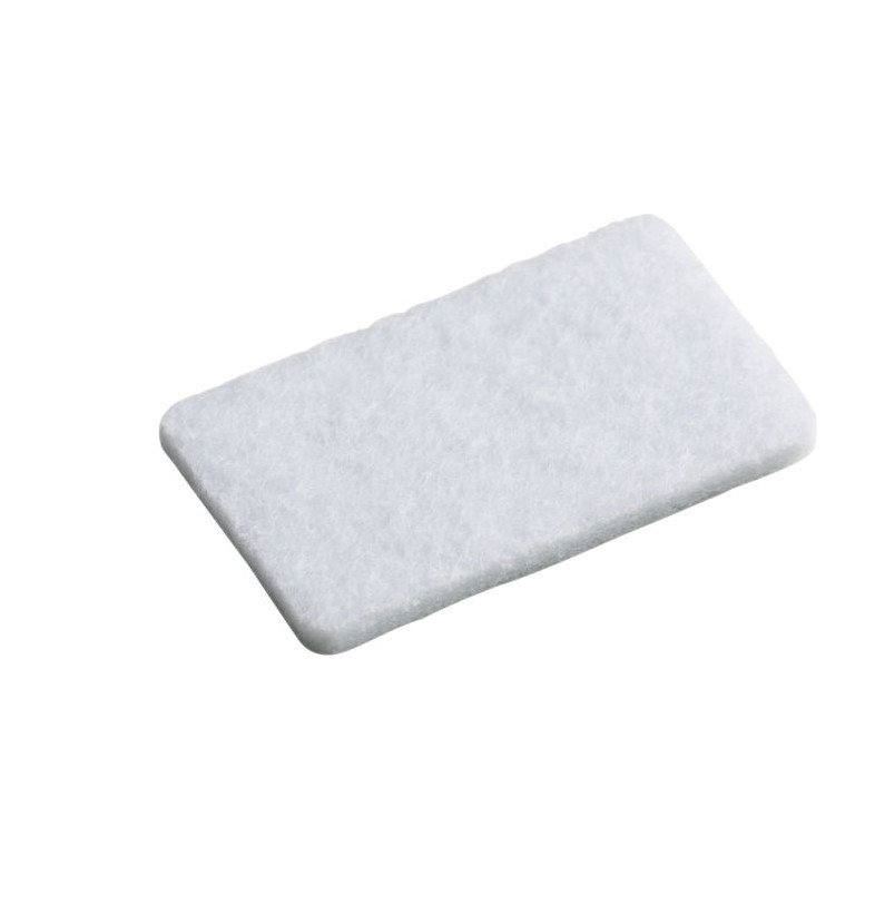 Filzgl. 22x36mm 5 K. 40Stück weiß