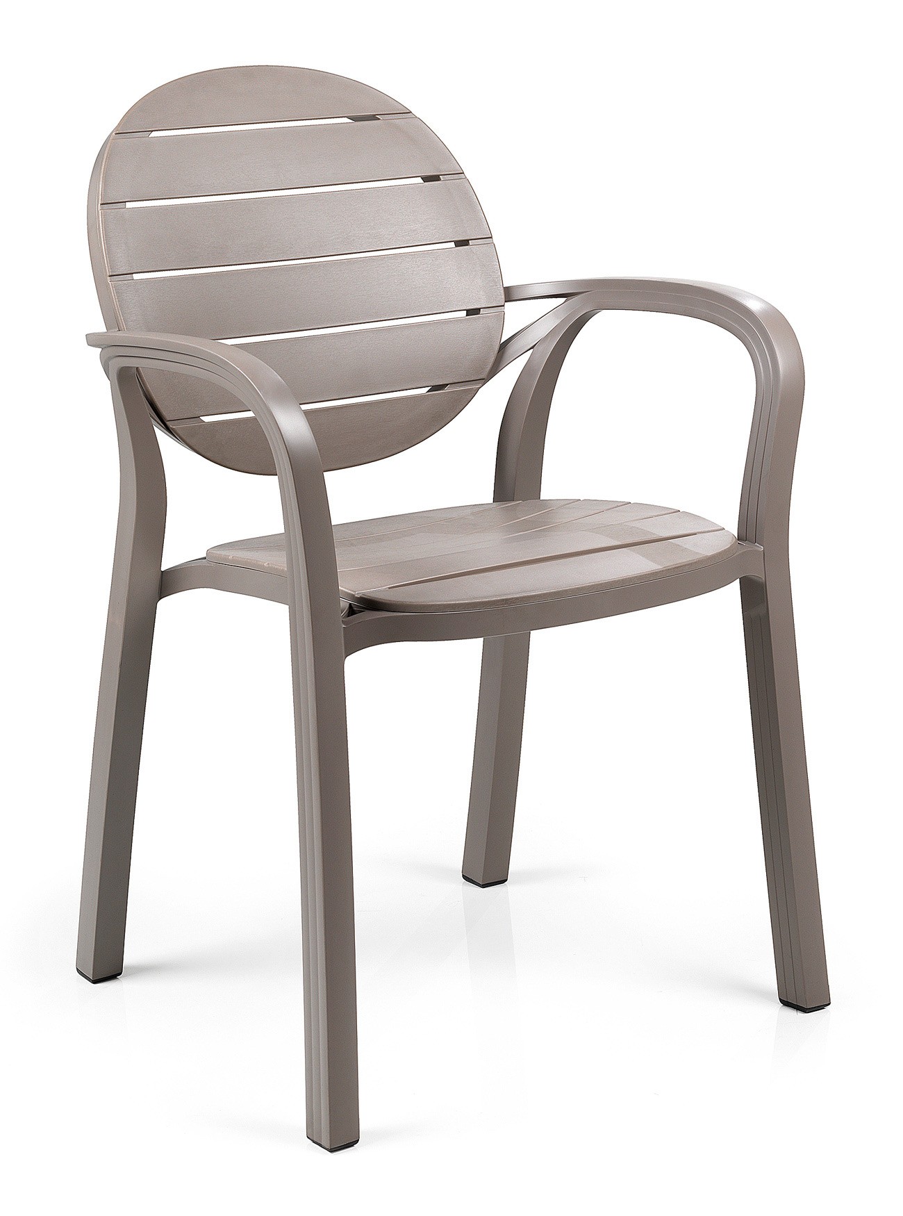 Nardi Stapelstuhl / Gartensessel Palma Kunststoff tortora