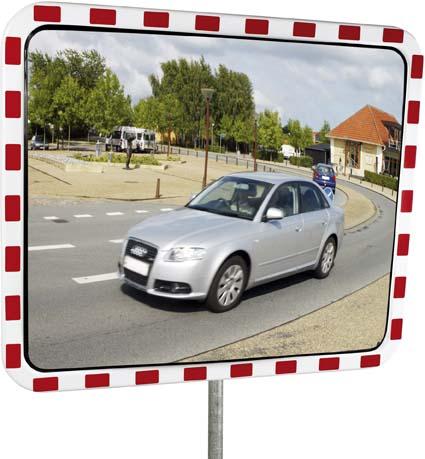 Verkehrsspiegel Acryl 60 x 80 cm STRECKE