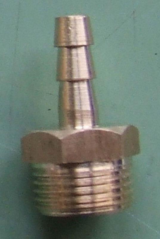 Einhell Druckluft Stecknippel Ø 6 mm 1/4" AG