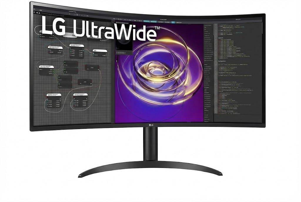 LG 34WP85C-B 34" Curved WQHD Monitor (aus Büroauflösung)