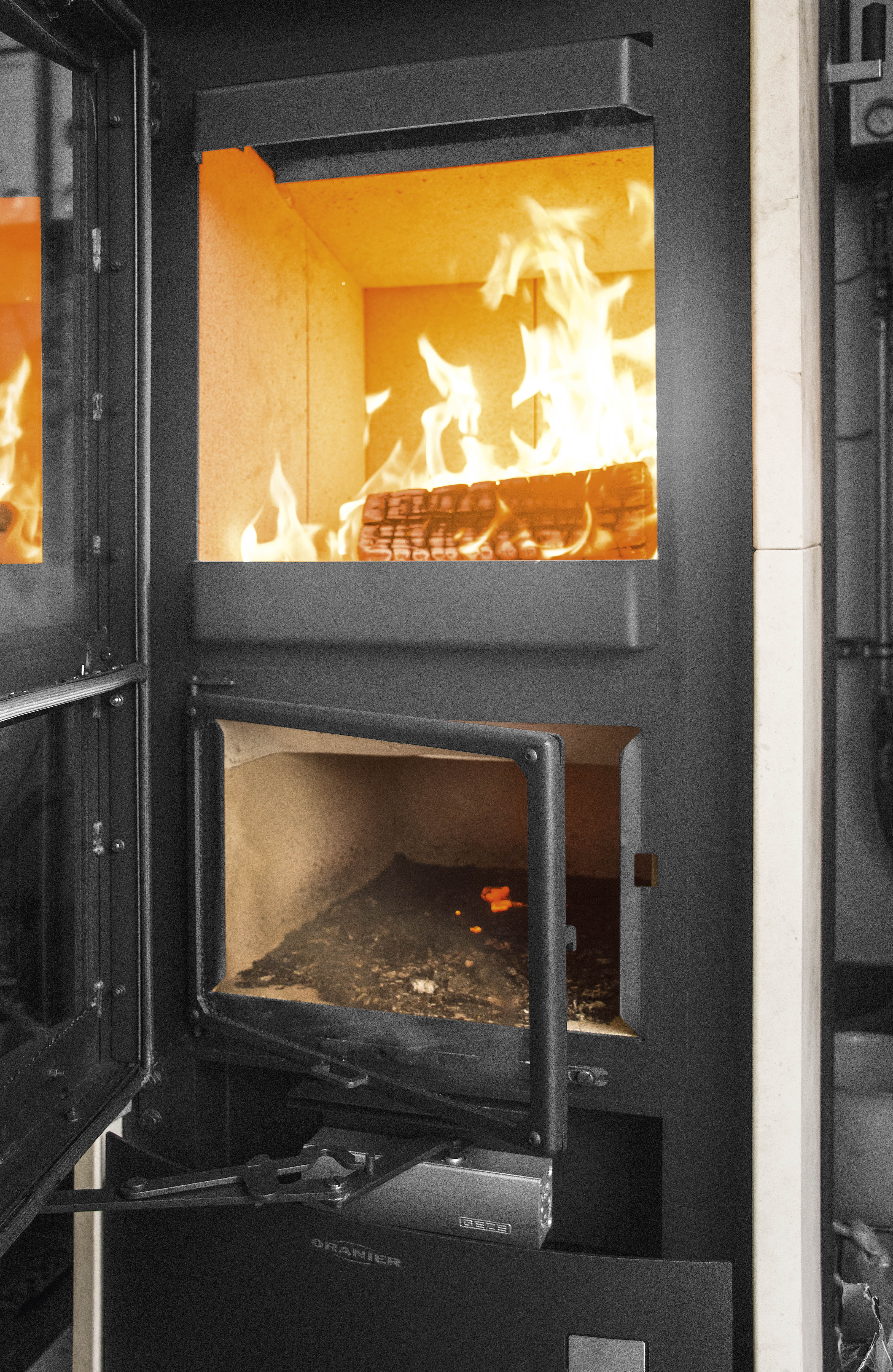 Oranier Kaminofen Aqua Hektos Speckstein 10,5 KW
