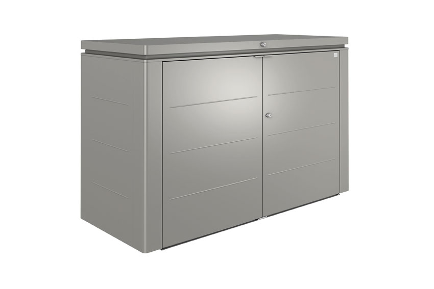 Biohort Geräteschrank HighBoard 200 quarzgrau-metallic 200x84x127cm