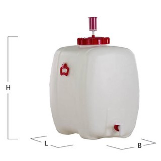 GRAF® Getränkefass Mostfass Universal Fass oval 100 Liter 825057