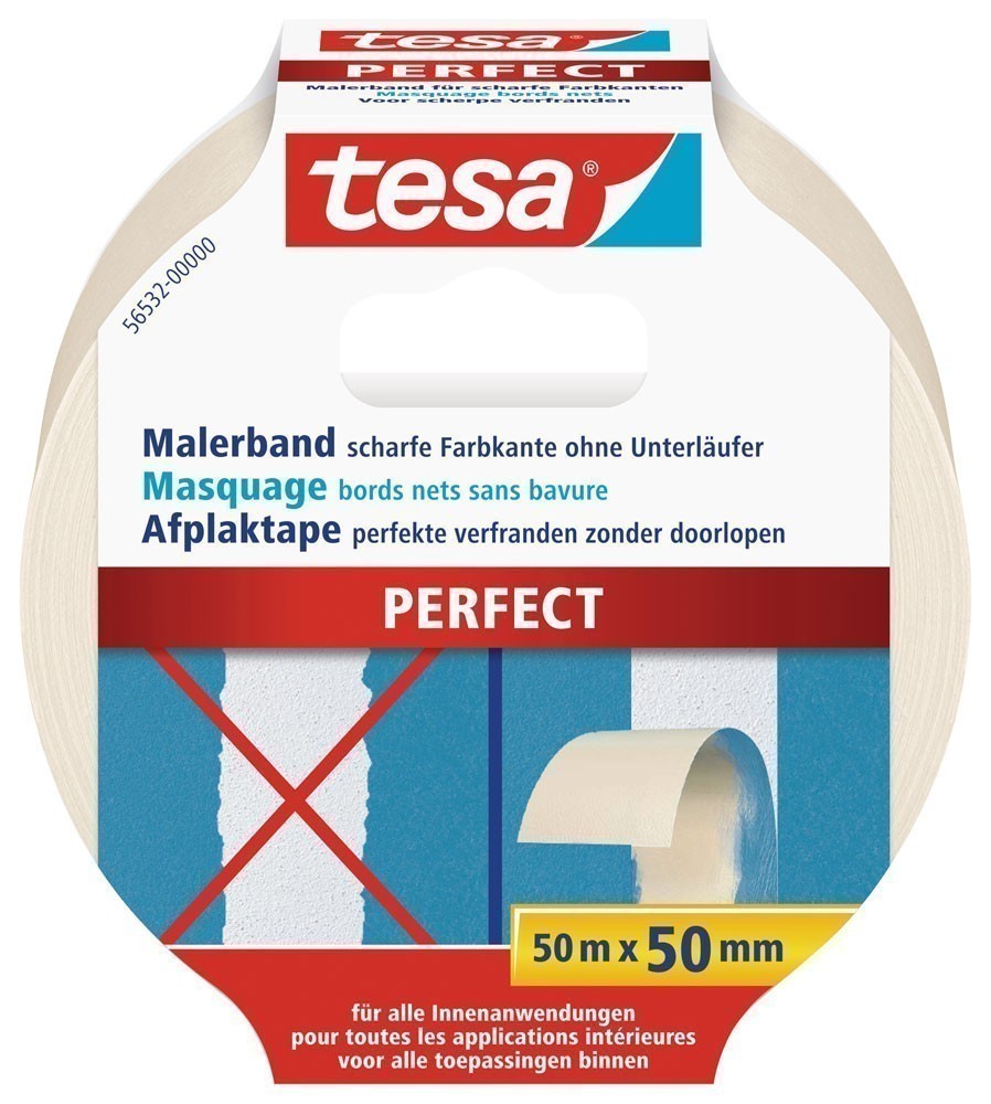 tesa® Malerband Perfect 50 m x 50 mm