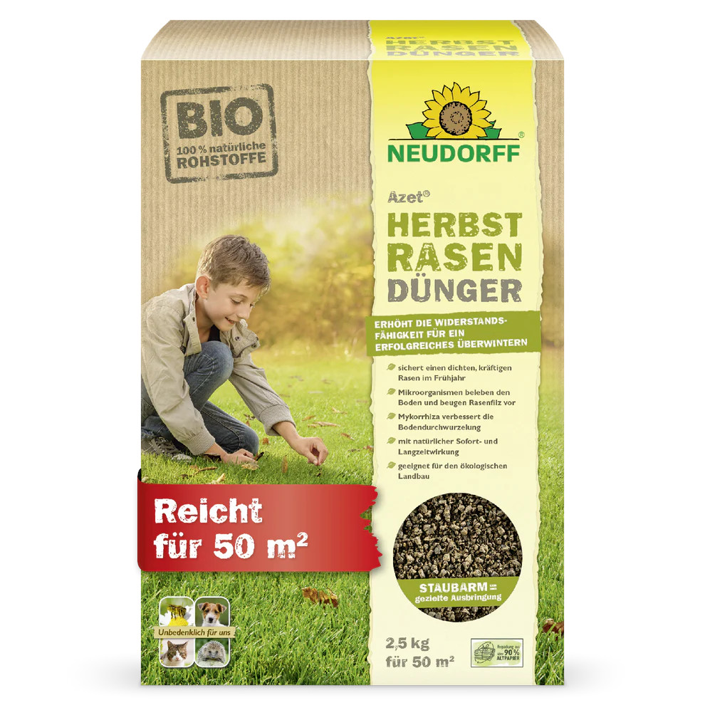 Neudorff Azet Herbst­Rasen­Dünger 2,5 kg
