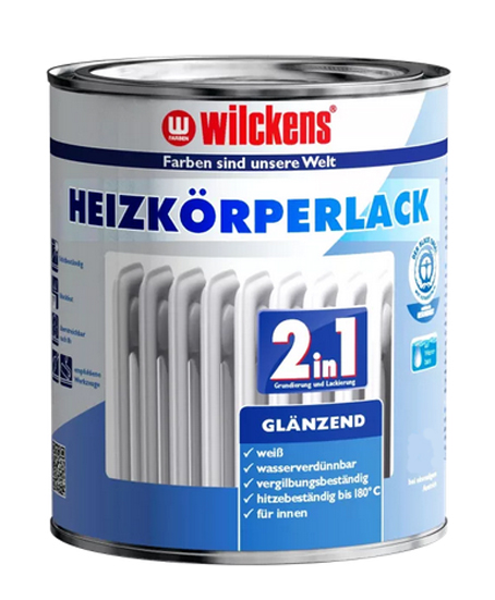 Wilckens® Heizkörperlack weiß glänzend 375ml