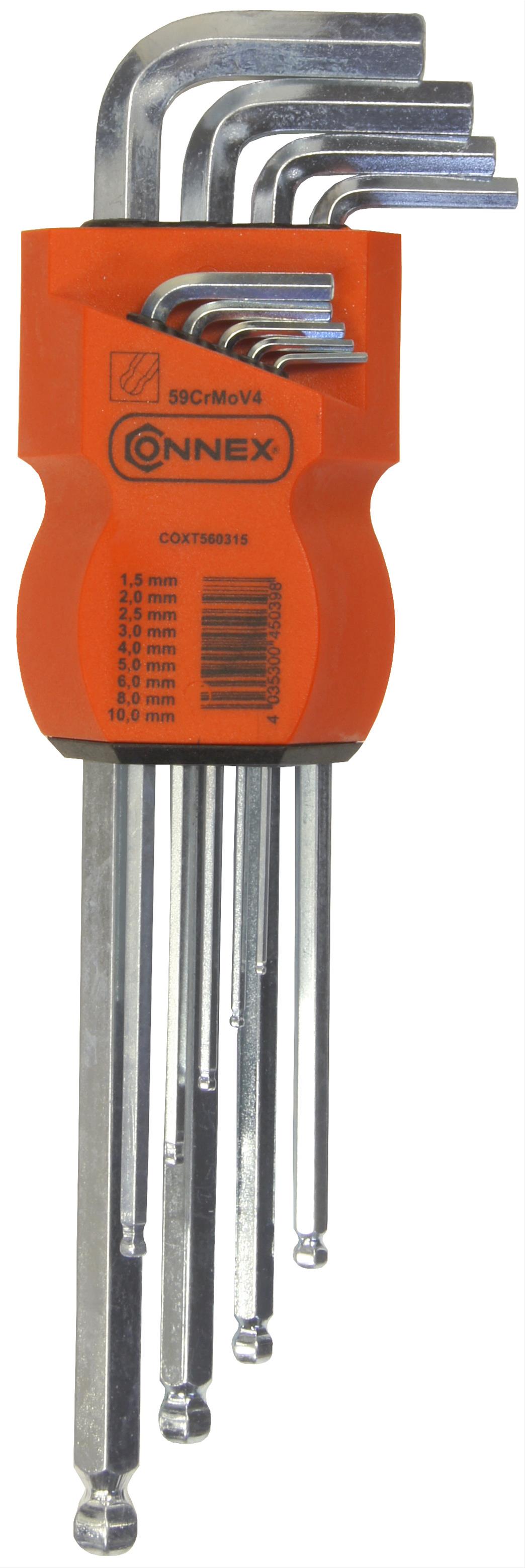 Stiftschl.satz lang 1,5-10mm 9tlg.