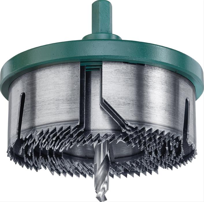 Mehrkranzlochsäge 7-tlg. Ø 46 / 53 / 59 / 66 / 73 / 82 und 94 mm