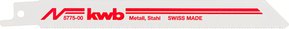 KWB Bi-Metall Säbelsägeblätter Metall Stahl fein 2-Stück
