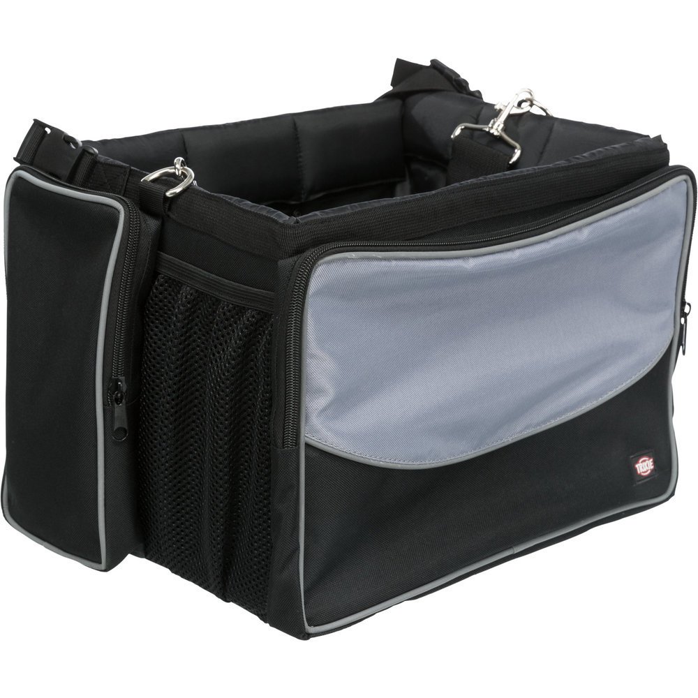 FRONT-BOX für Fahrrad 41 × 26 × 26 cm schwarz/grau