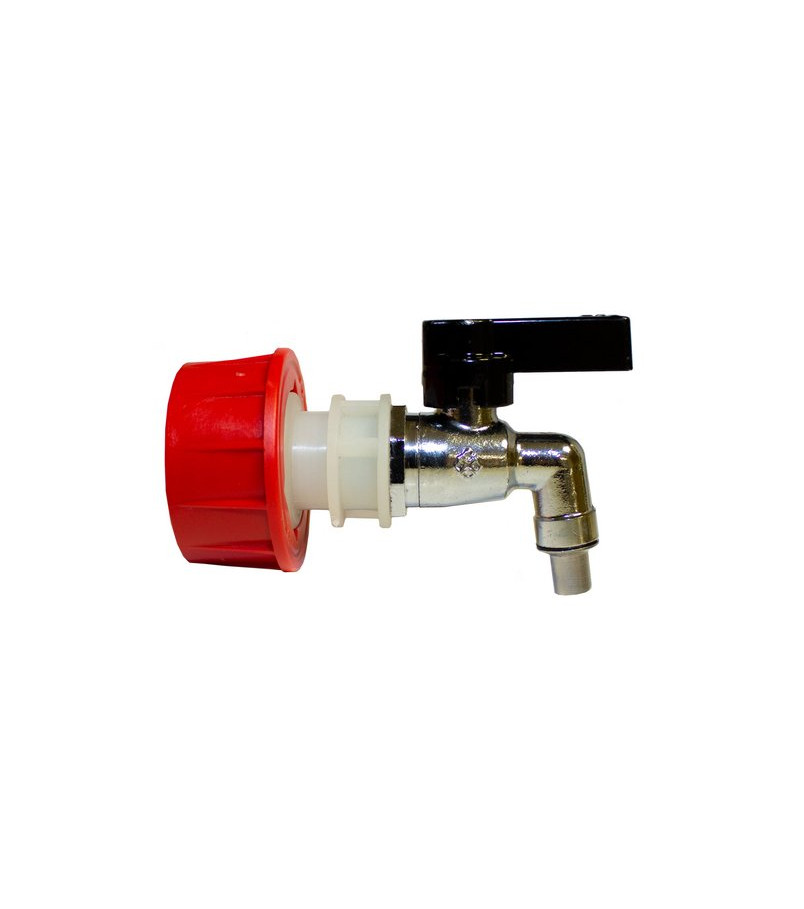 GRAF® Messing Auslaufhahn 3/4" mit Übergangsstück 730016