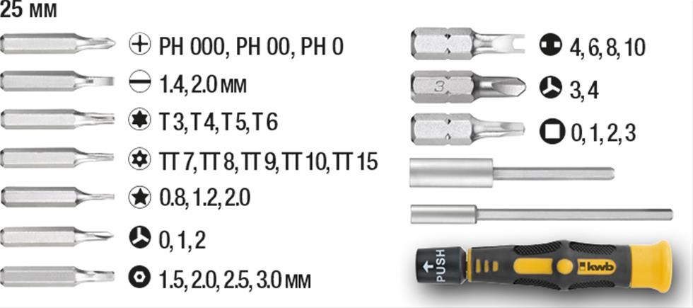 SAFETY BITS, Bit-Box 37-tlg.