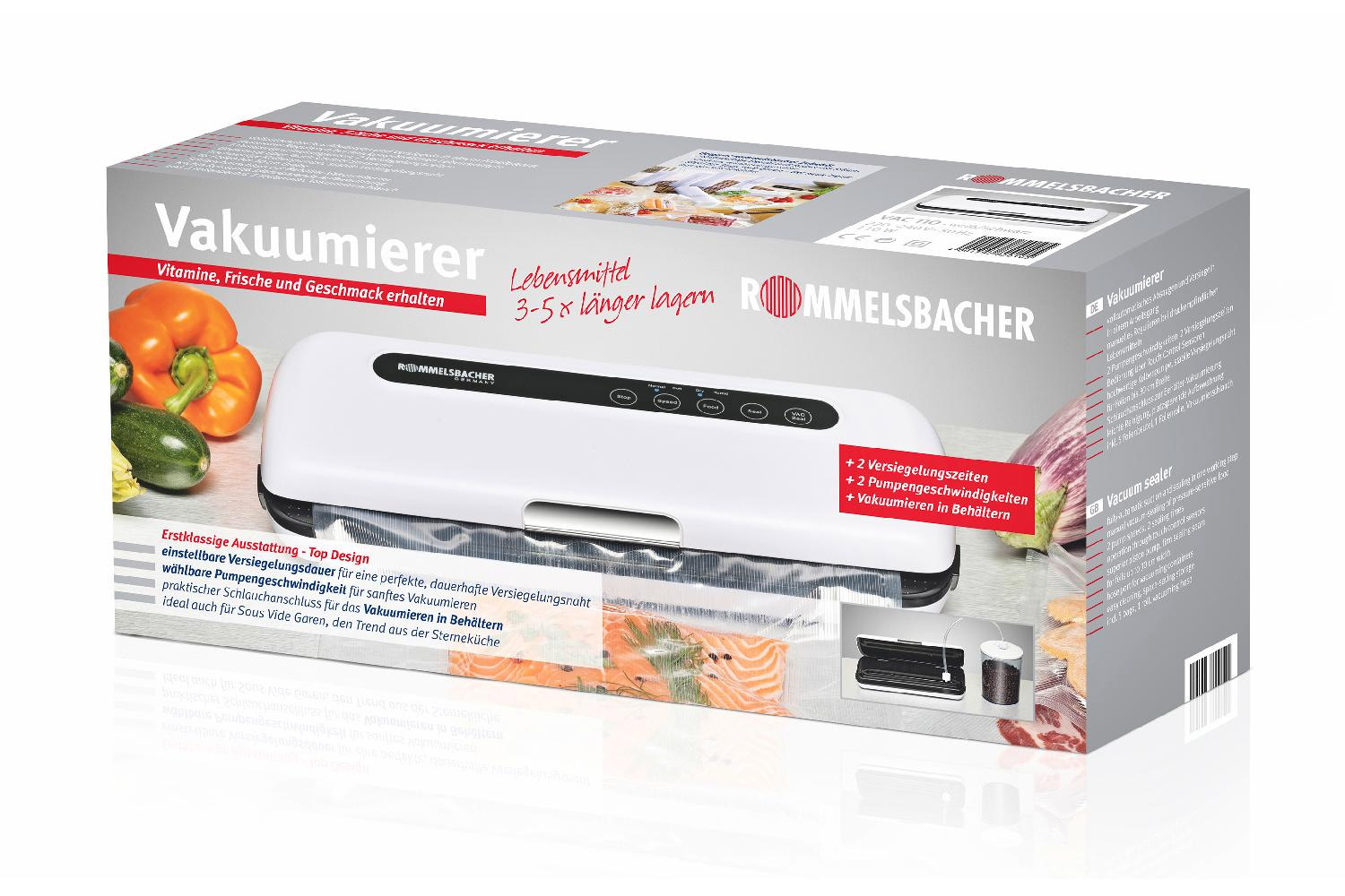 Rommelsbacher Vacuumierer VAC110