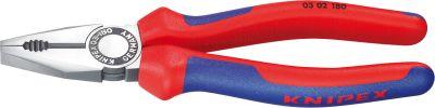 Kombizange poliert 200mm m.M.K.Griff Knipex