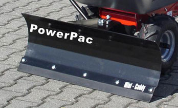 Powerpac Schneeschild als Schneeschieber für MC140 und MK85