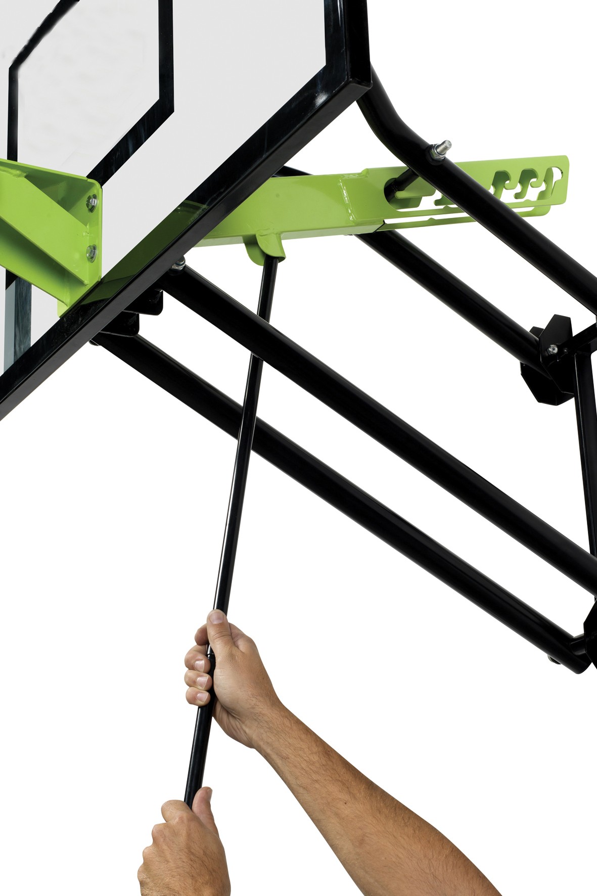 Basketballkorb dunking mit Brett EXIT Galaxy Wall-mount 116x77cm