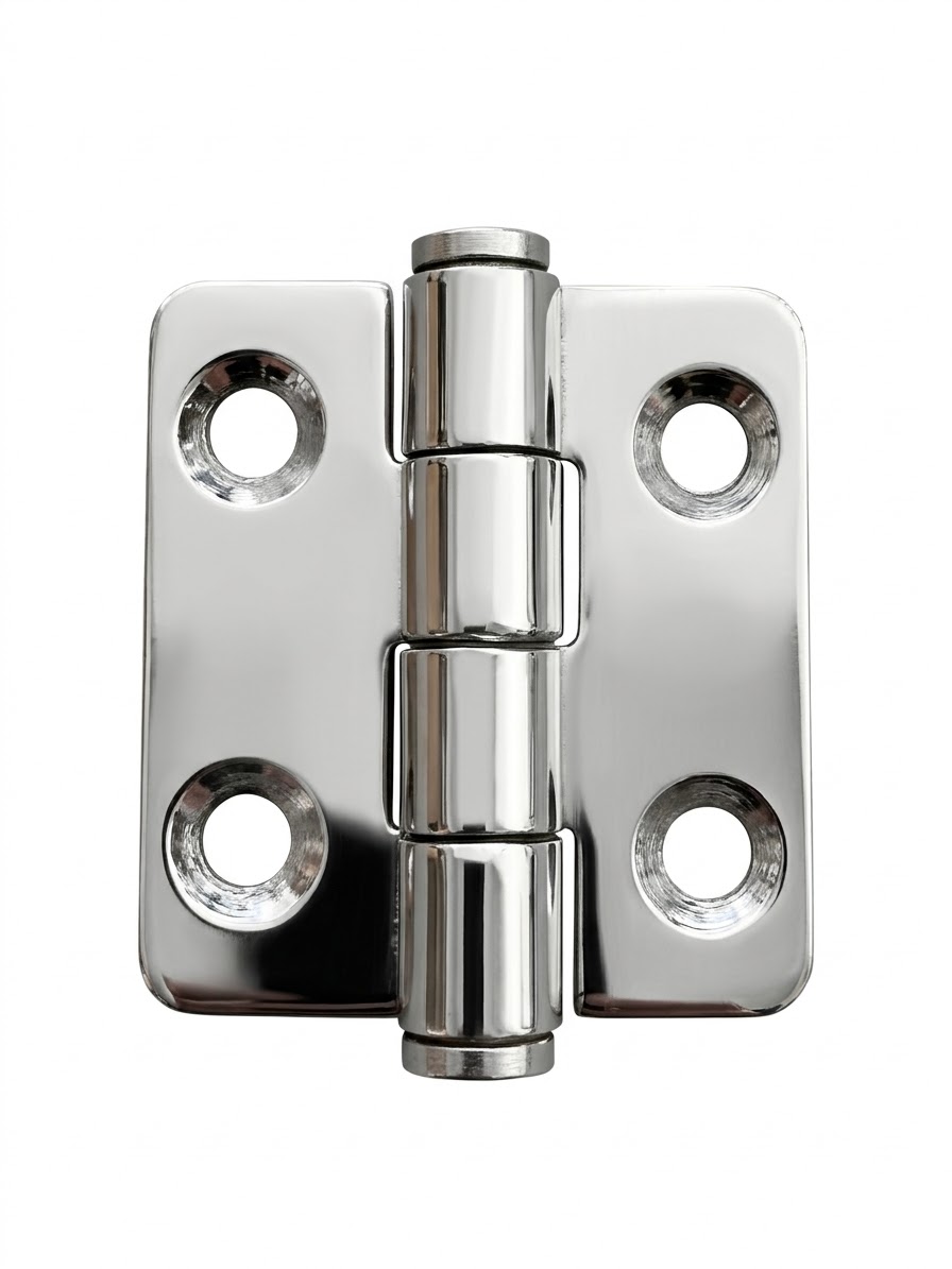 Hochwertiges Klappscharnier aus Edelstahl A4 – Rostfrei & Poliert