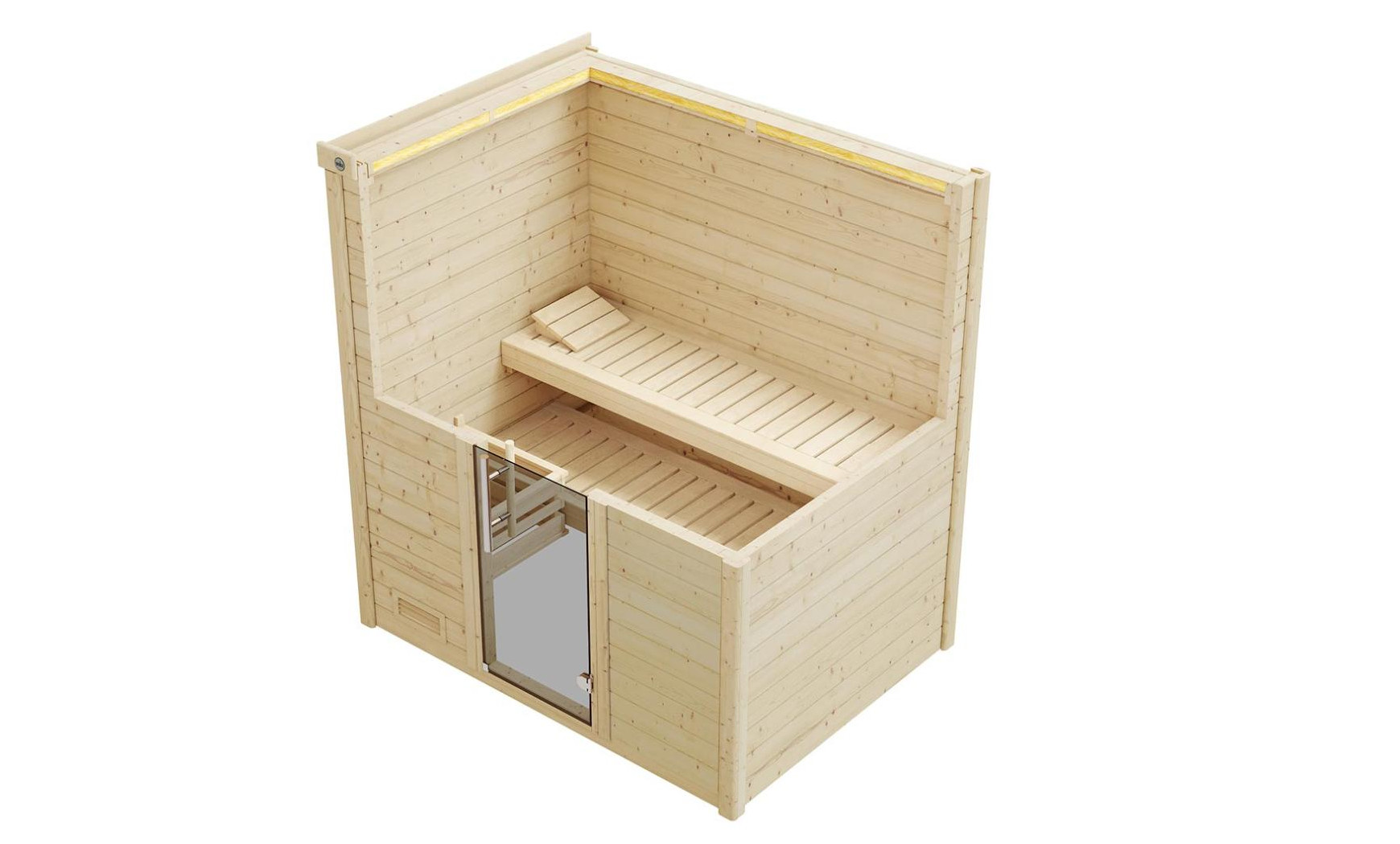 Weka Premium Massivholzsauna Bergen 7,5 kW BioS Gr. 1.8 Weka Premium Massivholzsauna Bergen 7,5 kW BioS Gr. 1.8