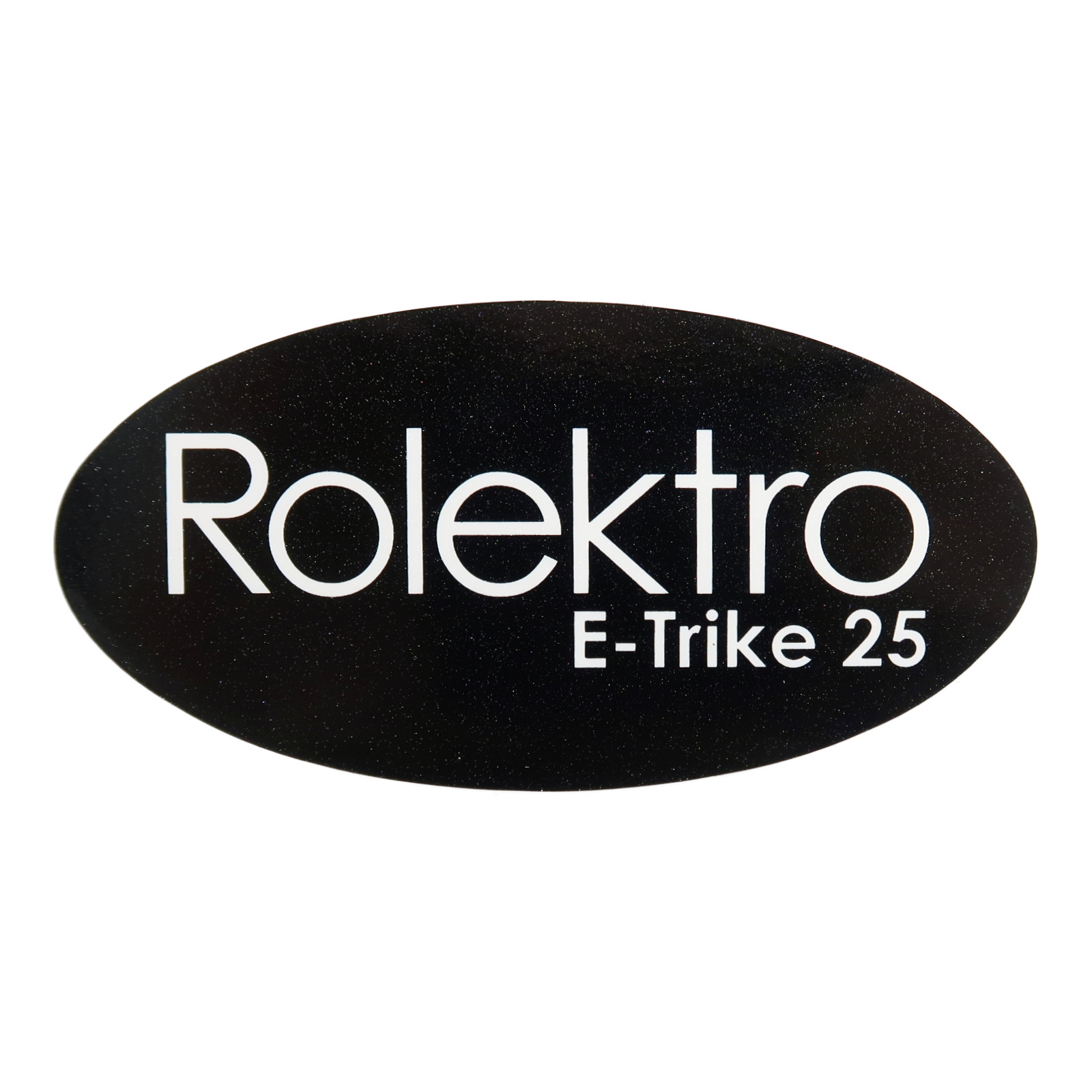 Rolektro Aufkleber Frontschürze "Rolektro E-Trike 25 für Trike25/R31