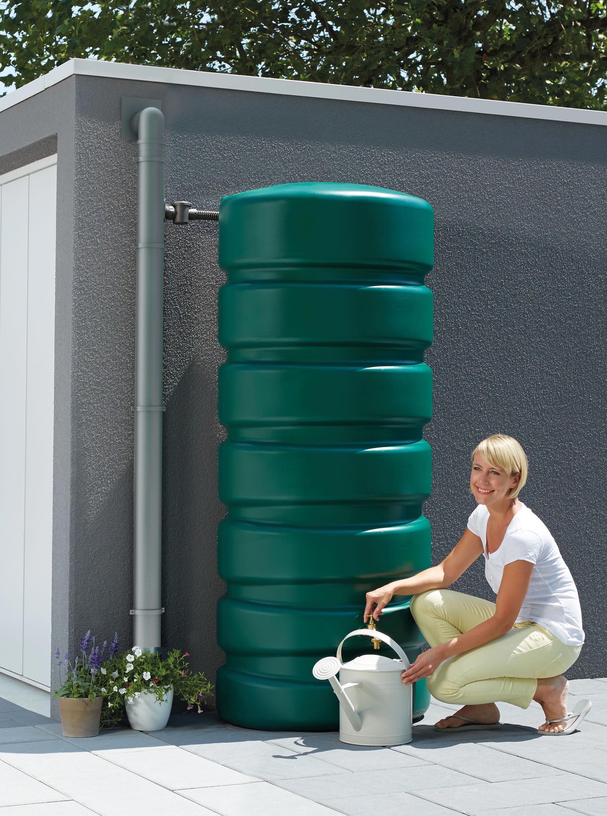 GRAF Regentonne Classico 650 Liter grün
