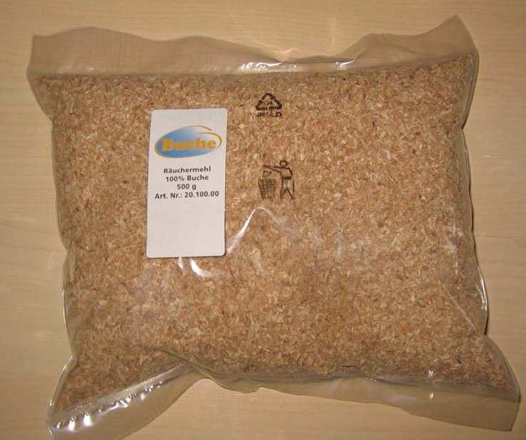 Räuchermehl Euro Windkat Buche 500g