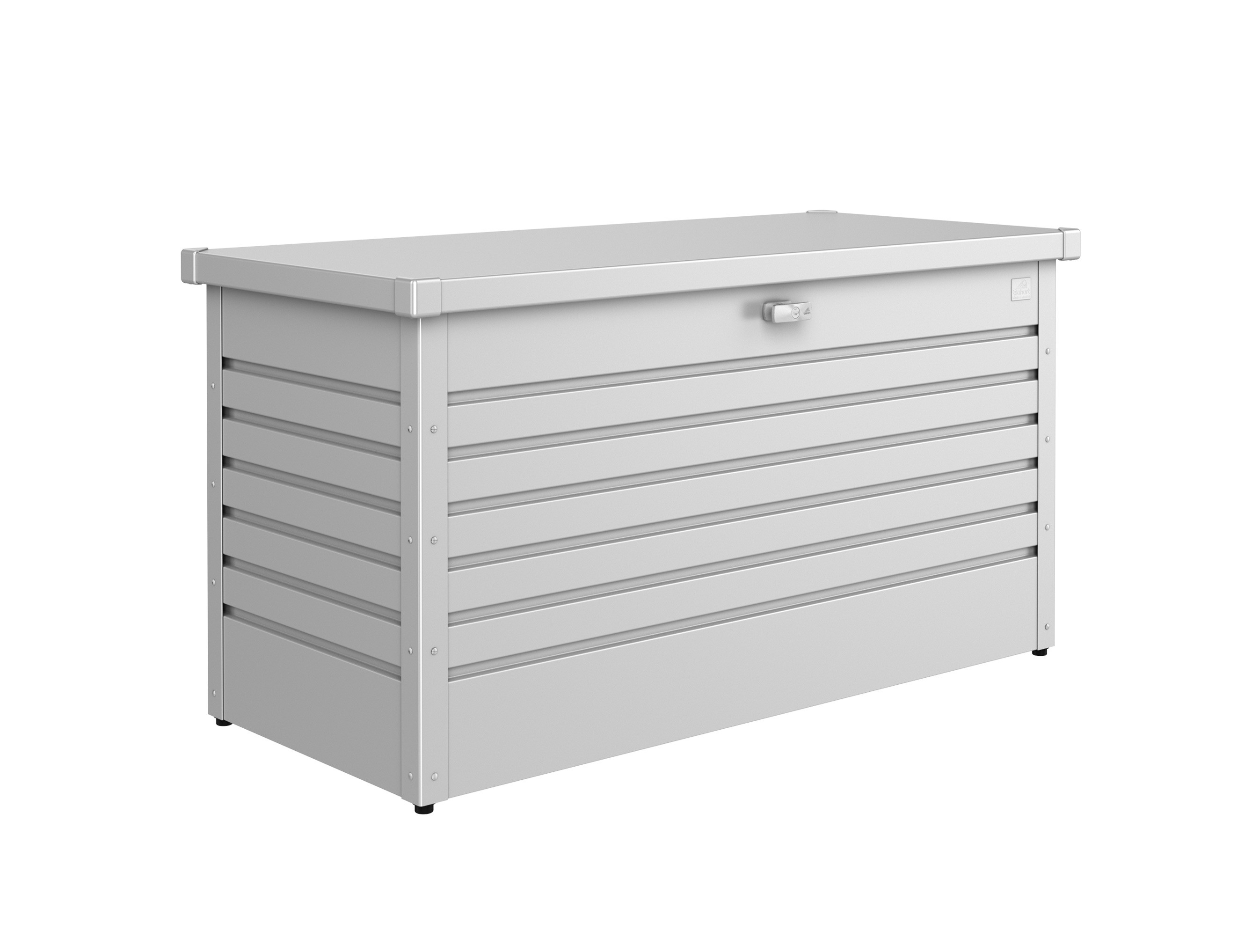 Gartenbox Auflagenbox Biohort Freizeitbox 130 silber-metallic