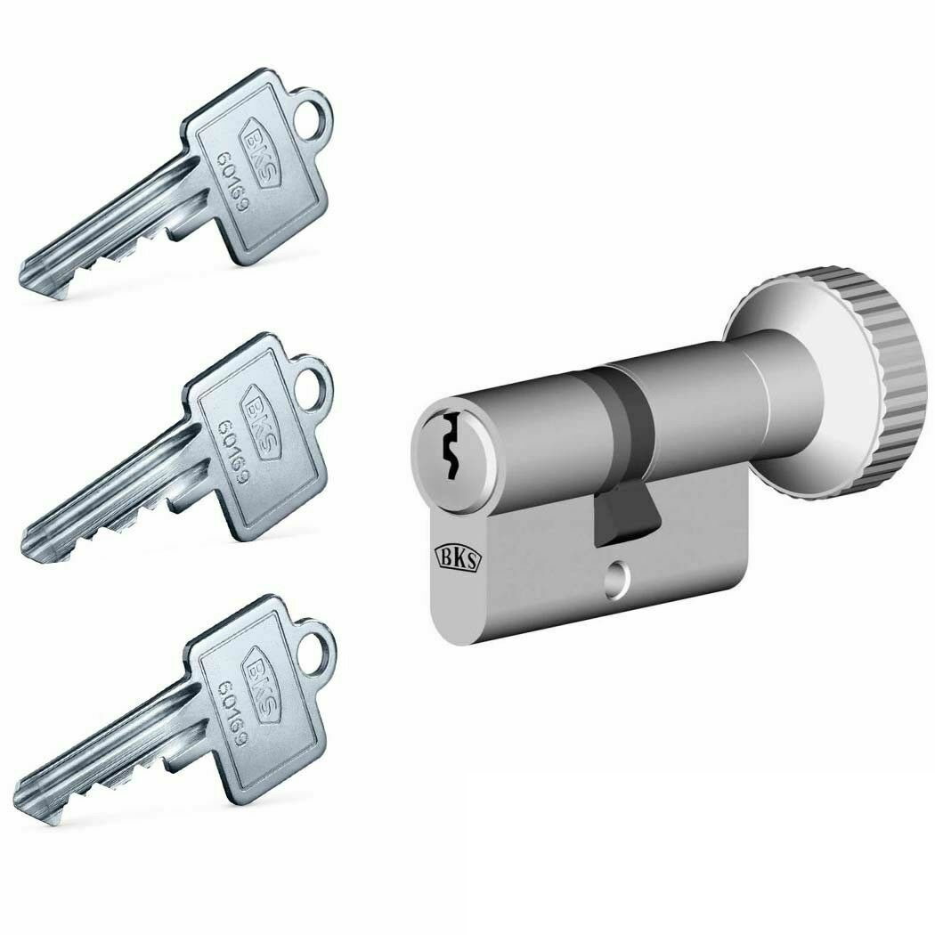 BKS Knaufzylinder 8806 – Profilzylinder mit Drehknauf 27/35 mm