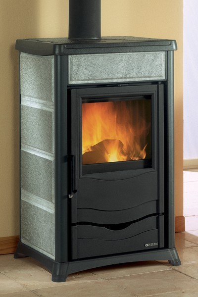 Kaminofen La Nordica Rossella Plus raumluftunabhäng. Speckstein 8kW
