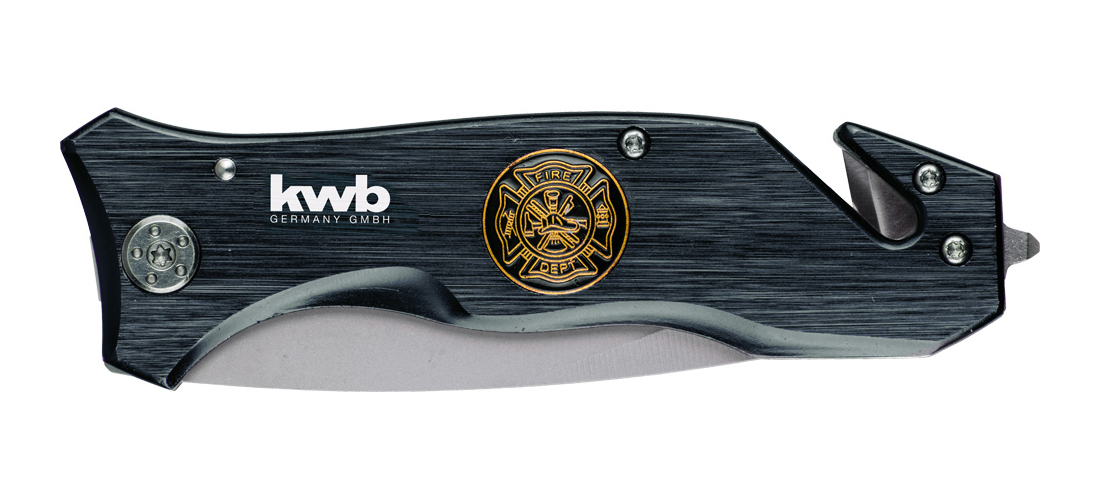 kwb Tools Rettungsmesser Fire Dept Klappklinge Länge 90mm