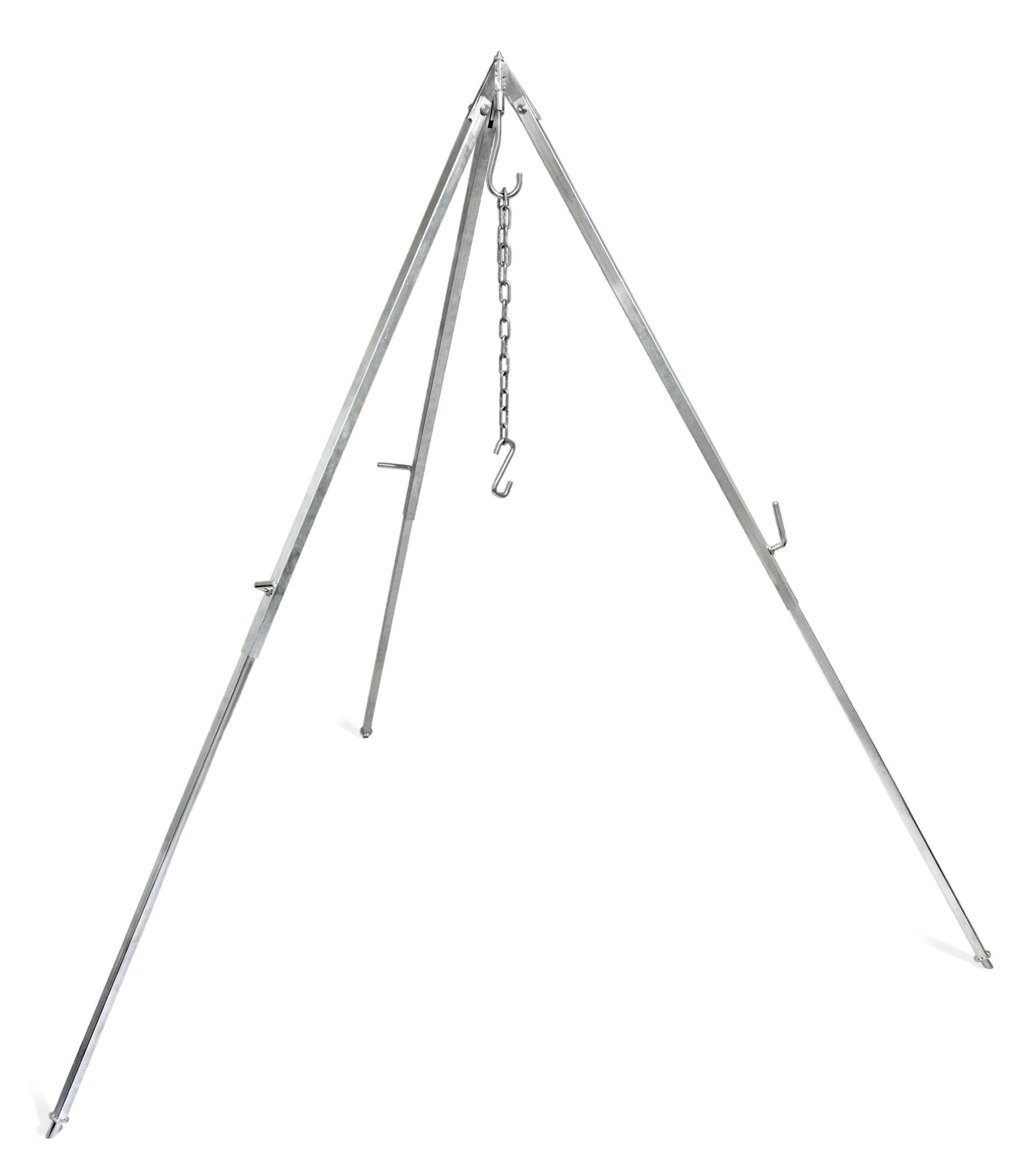 Dreibein Gestell verzinkt Petromax 88-144cm Stahl