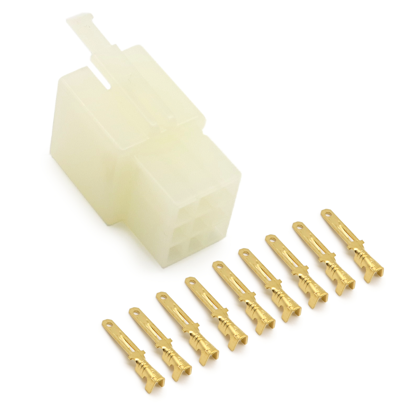 Rolektro Gehäuse Stecker, 9-polig, mit Flachstecker für BT250
