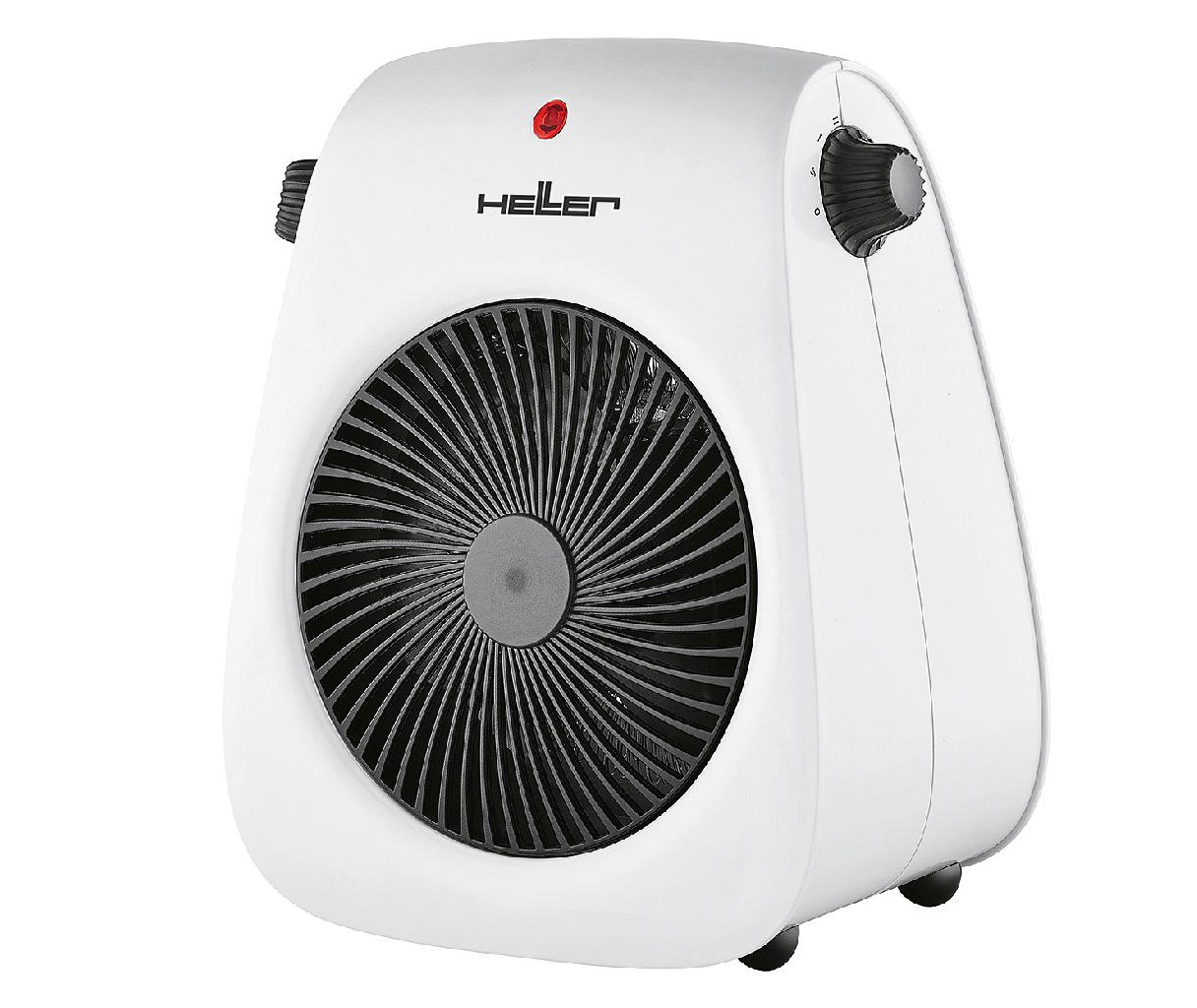 HELLER Heizlüfter HL807 2000 W weiss schwarz