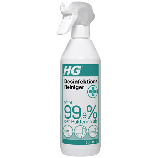 HG Desinfektionsreiniger / Desinfektionsspray Haushalt 500ml