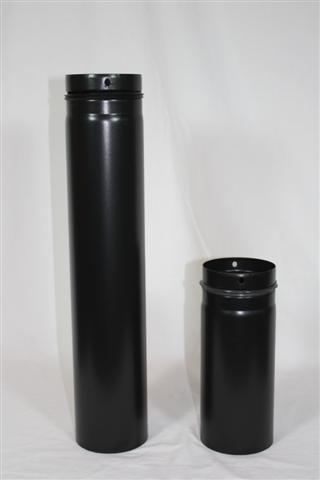 Ofenrohr / Rauchrohr für Pelletofen Ø100mm Länge 150mm
