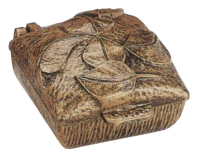 Weihwasserbecken bronzefarbig 10 x 12 x 7 cm