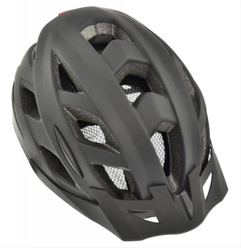 Fahrradhelm AGU Helm Cit-E mit Schirm schwarz Gr. L/XL 58-62cm