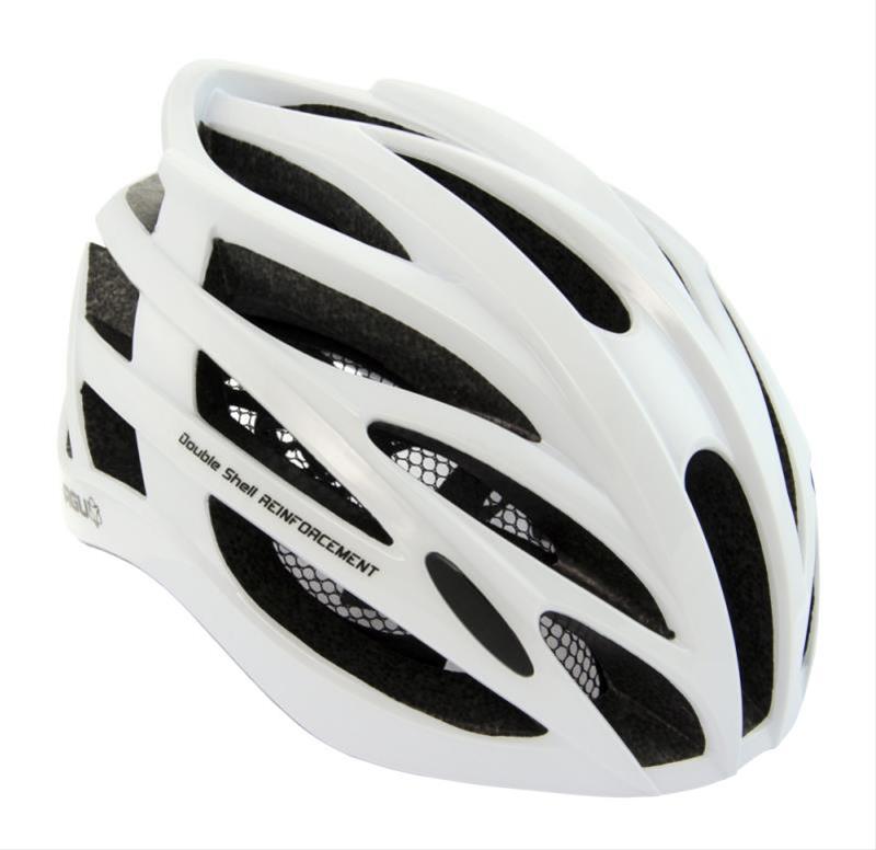 Fahrradhelm AGU Helm Tesero weiß Gr. S/M 54-58cm